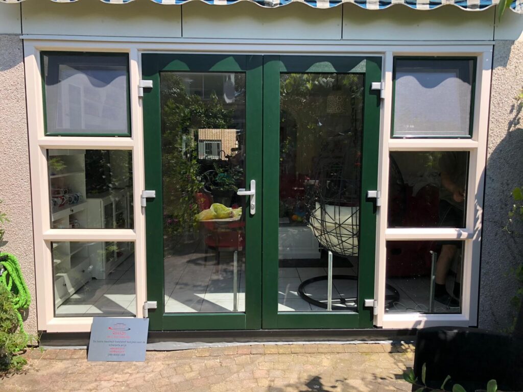 Tuindeur groen